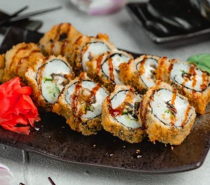 Nigiri Zalm BBQ (2 st) 