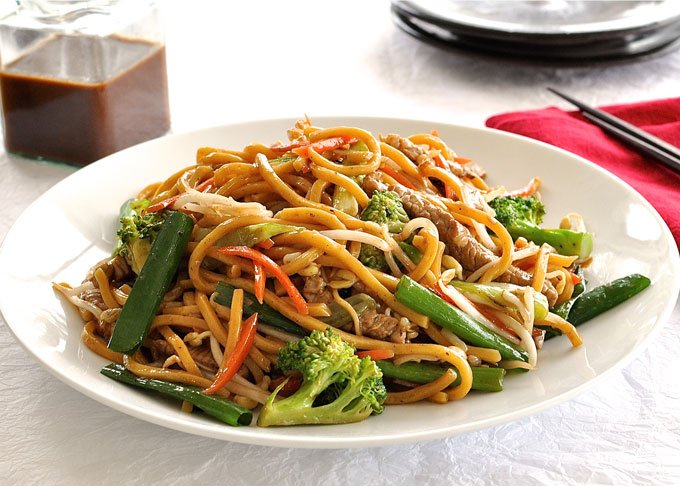 Wok Noedels  Lambs