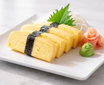 Sashimi Japans omelet 